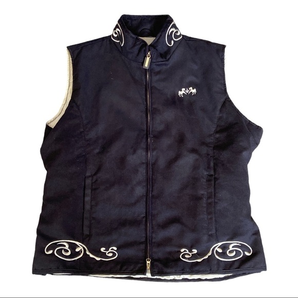 ❤️EQUINE COUTURE VALENCIA UKTRA SUEDE VEST - Picture 2 of 7
